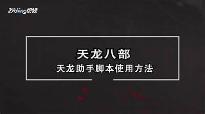 《天龙私服辅助加点技巧与推荐方案详解》